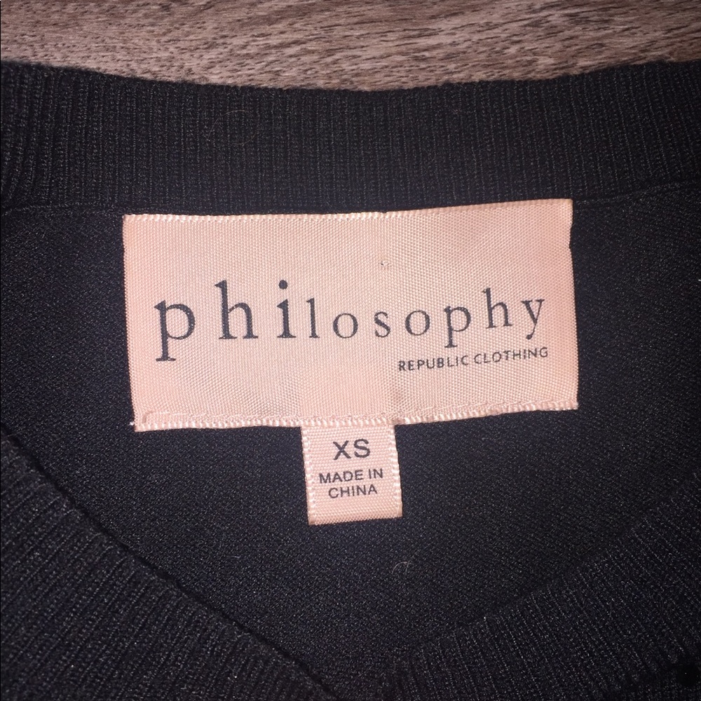 PHILOSOPHY Top with rhinestones - Picture 4 of 8